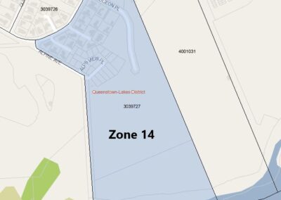 Alpine Ave, Alps View Place, Onslow Road, Rere Road, Widgeon Place – Zone 14