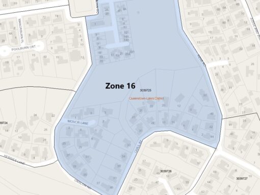 Onslow Rd, Quill St, Rere Rd, Hope Ave, Nerin Square – Zone 16