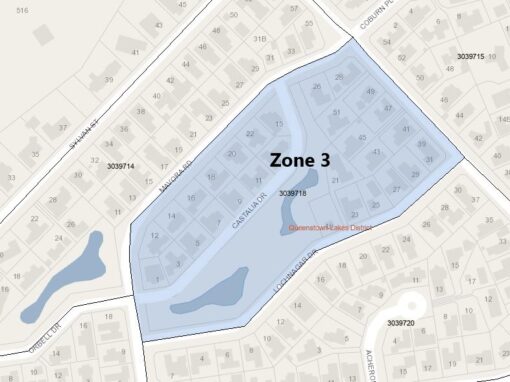 Mavora Rd, Castalia Dr, Lachnagar Dr, Hope Ave – Zone 3