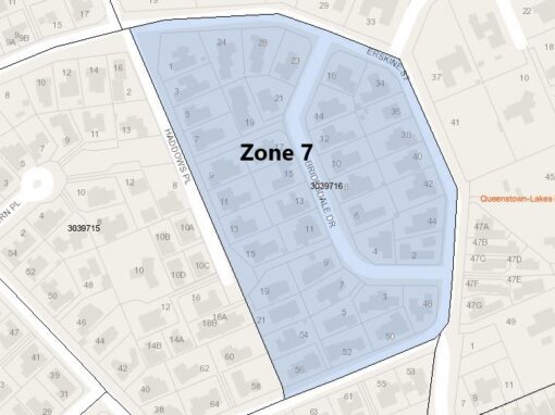 Bridesdale, Erskine Street, Haddows Pl – Zone 7