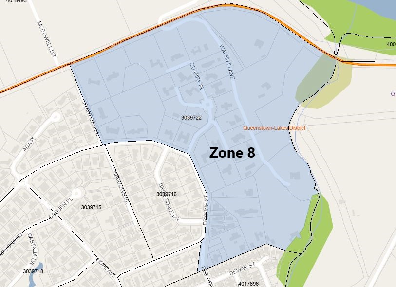 Erskine Street, Walnut Lane – Zone 8